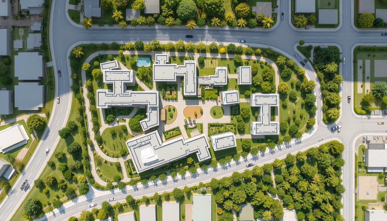 Plan zabudowy lub szkic sytuacyjny