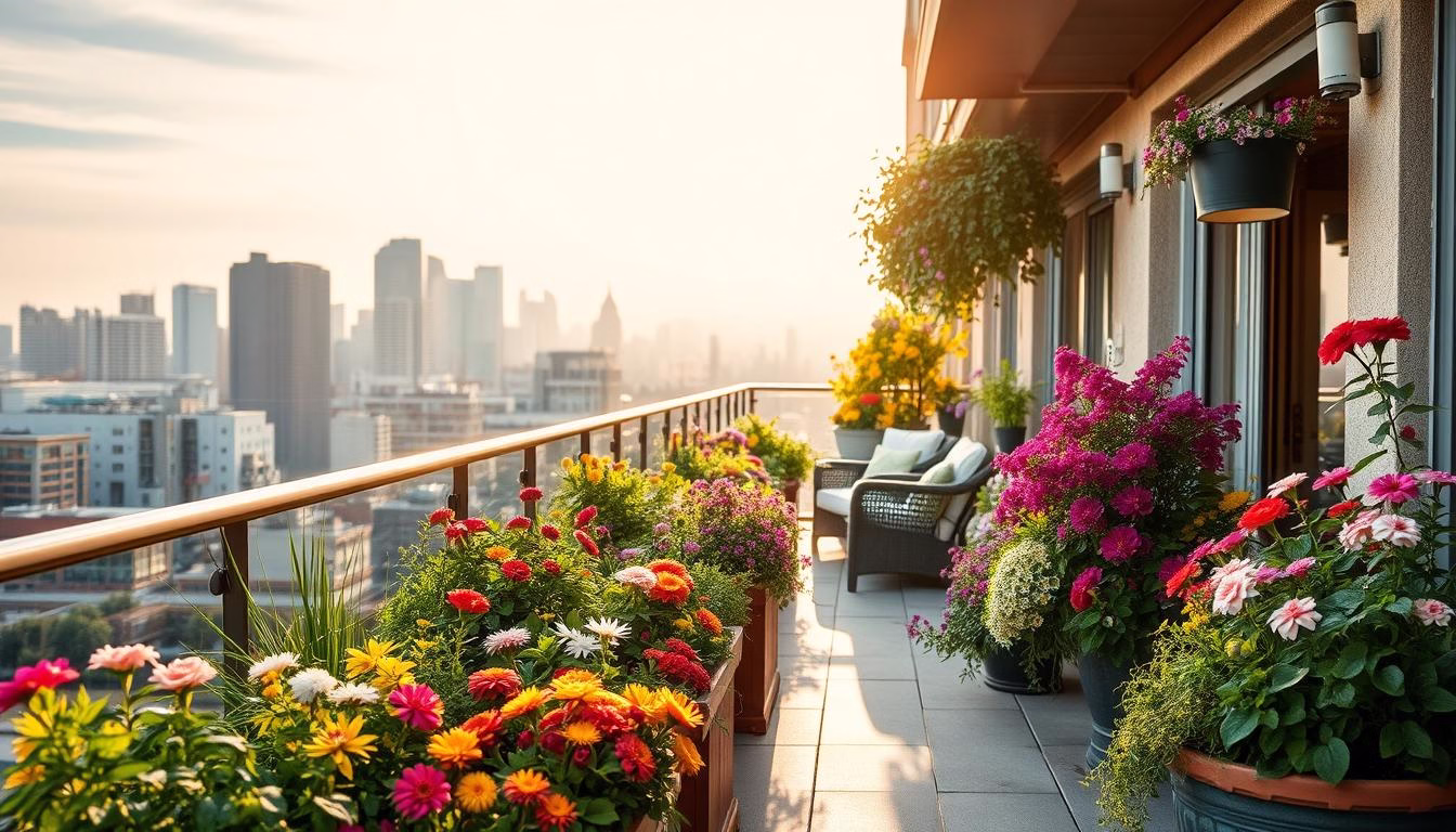 Kiedy sadzić kwiaty na balkon?