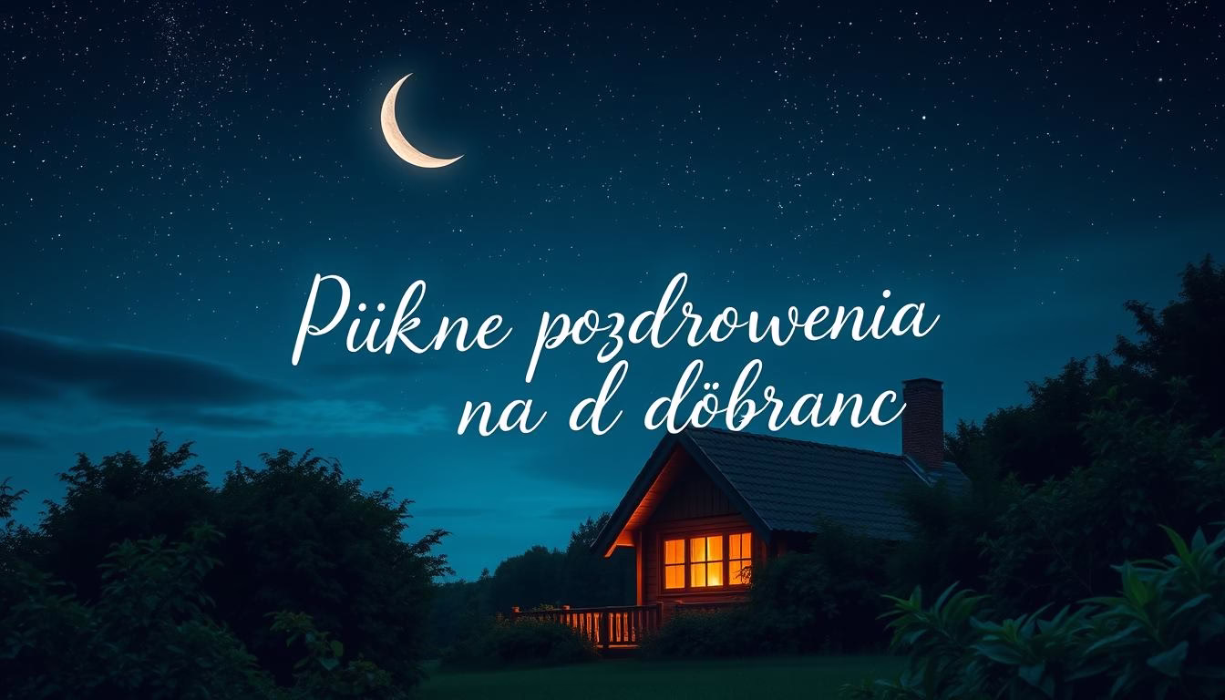 Piękne pozdrowienia na dobranoc – Słowa na dobranoc
