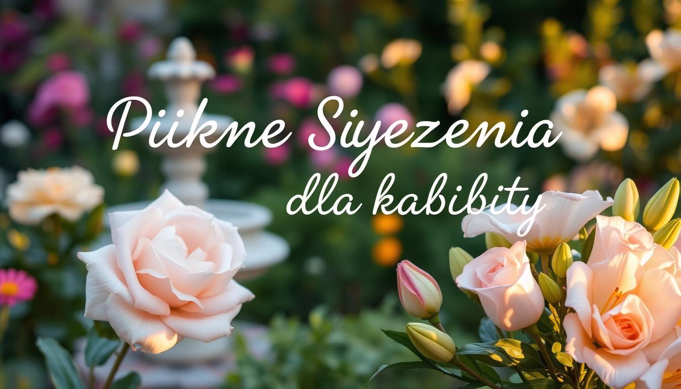 piękne życzenia urodzinowe dla kobiety