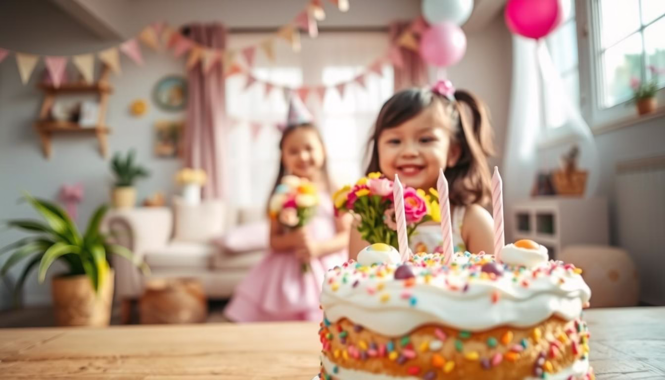 Najlepsze życzenia urodzinowe dla dziewczynki