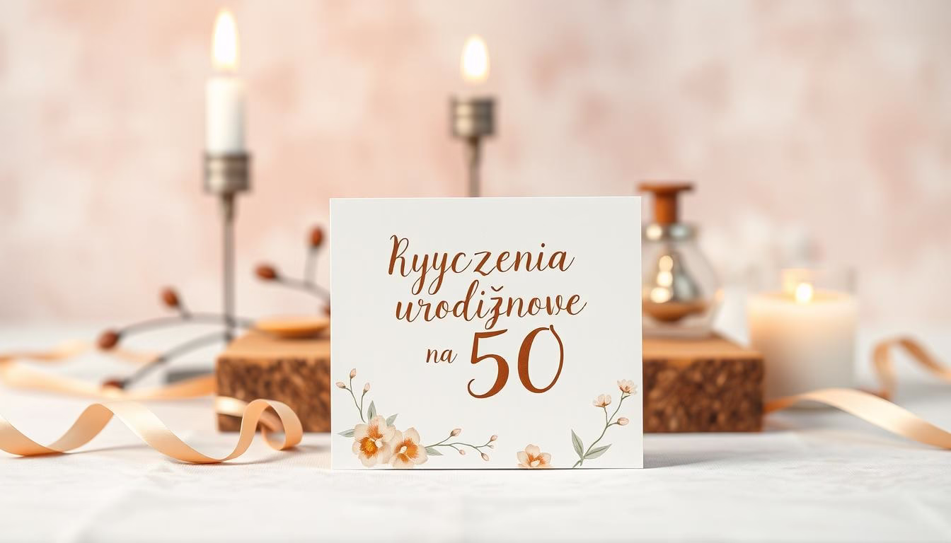 życzenia urodzinowe na 50