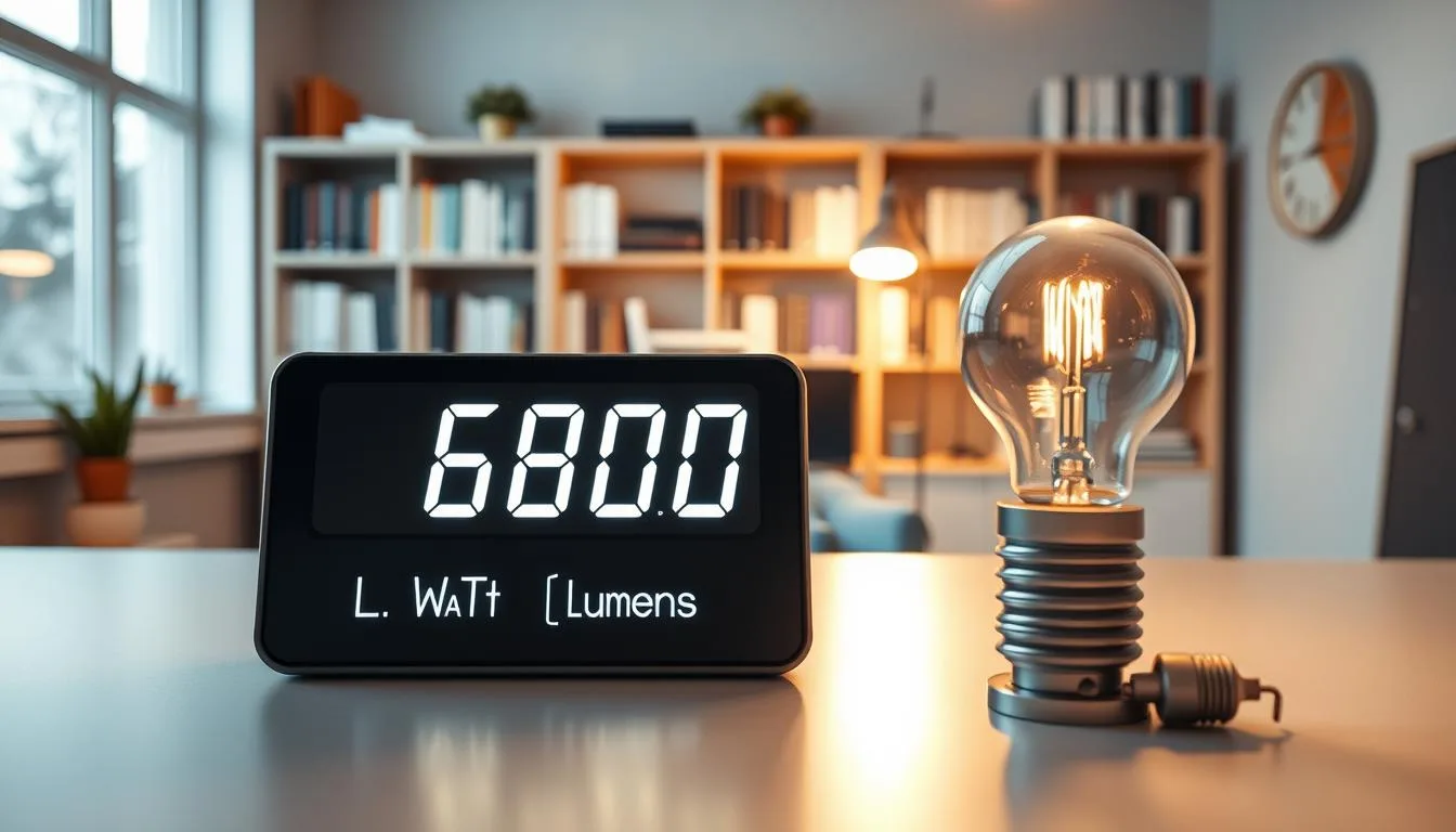 Pośrednia jasność: 600 lumenów – ile to wat?